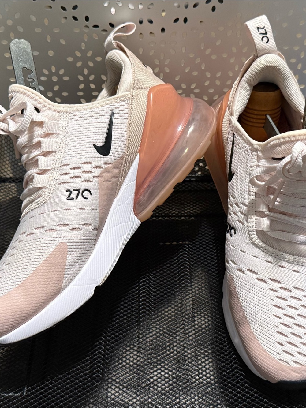 Nike Light Pink Slip-On Sneakers